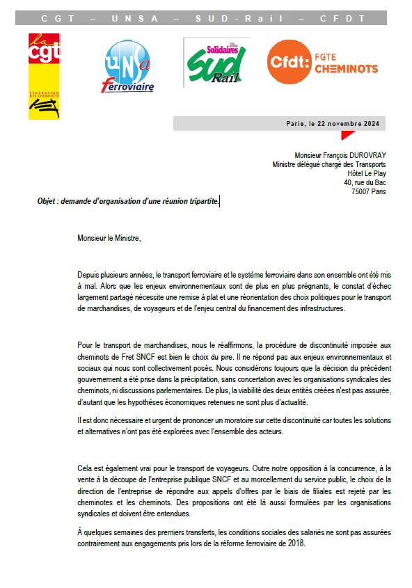 20241122 DA unitaire réunion tripartite