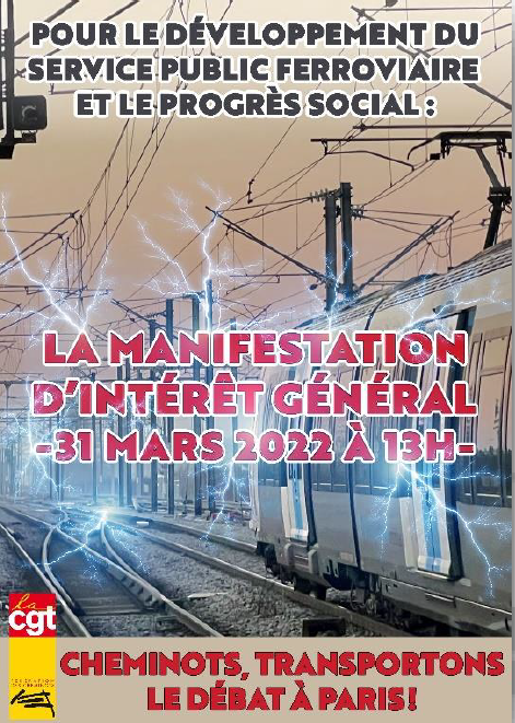Affiche Appel a manifestation 31.03.2022