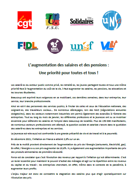 CP unitaire 10 02 2022