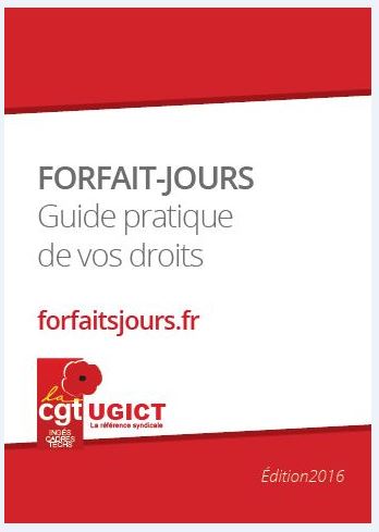 Guide forfait jours salarie 2016