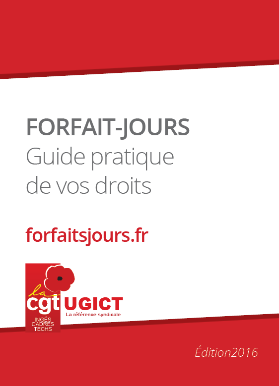 Guide forfait jours salarie 2016