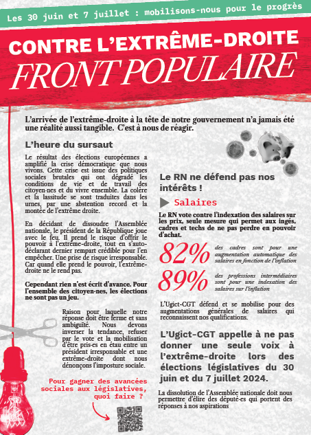 TRACT CONTRELEXTREMEDROITE UGICT