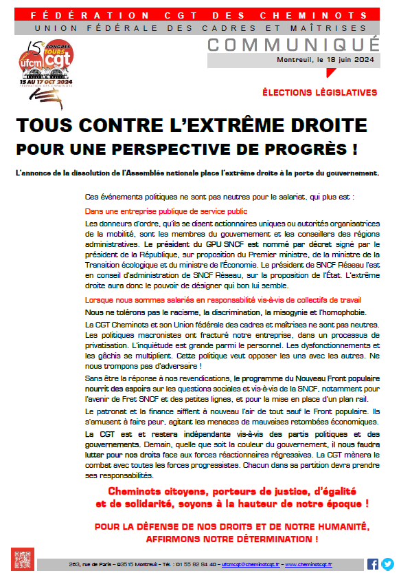 Tract UFCM Front populaire