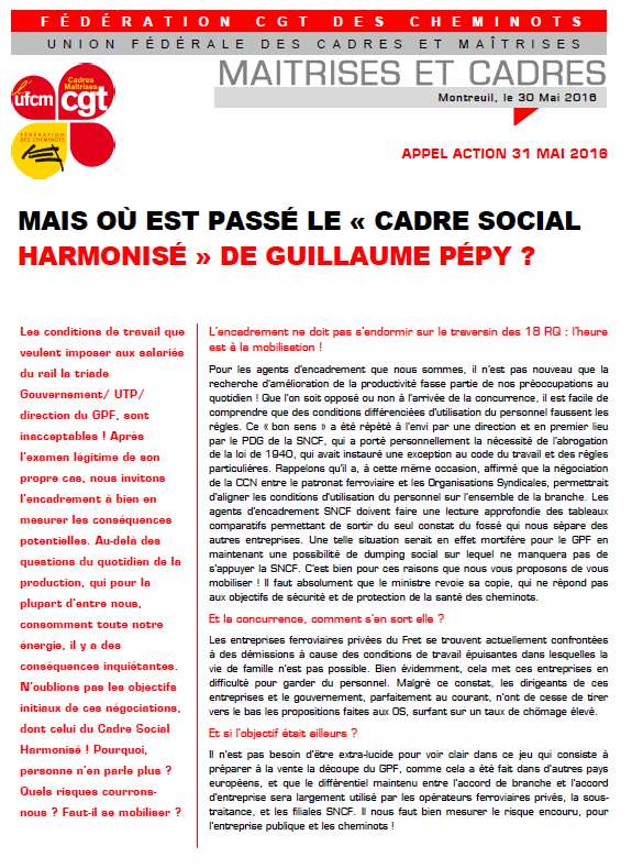 Tract UFCM appel action 31052016