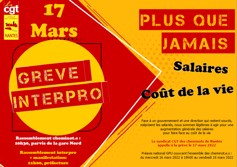 afficheGrève170322