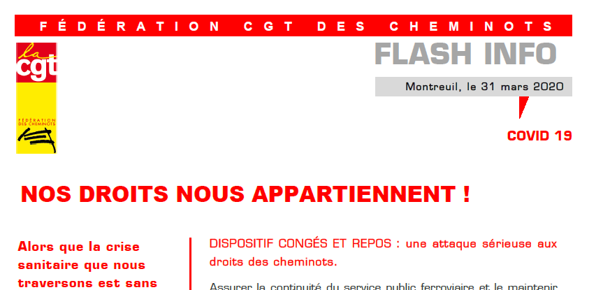 Flash info nos droits nous appartiennent