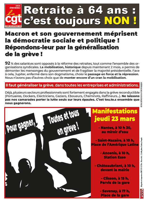 TRACT UD 44 23 MARS 2023