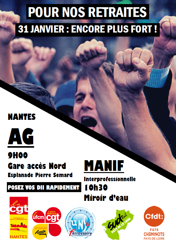 affiche 31 janvier nantes