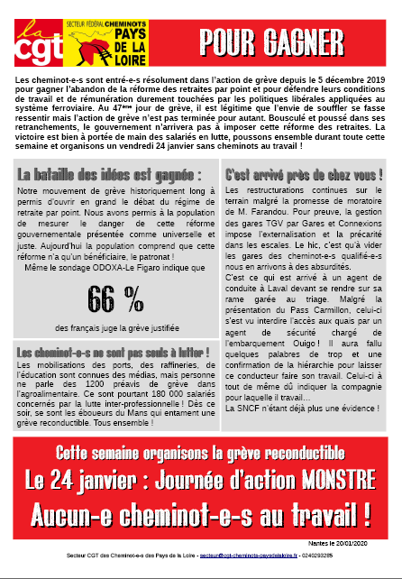 tract dappel secteur
